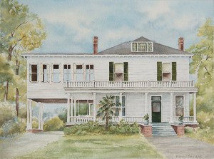 finished watercolor painting